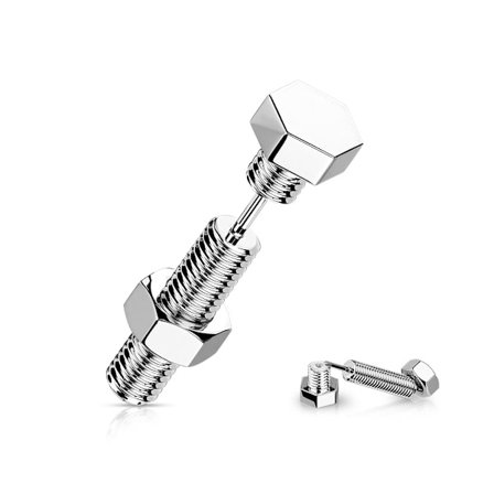 Falsk prop Møtrik og bolt i titanbelagt 316L kirurgisk stål