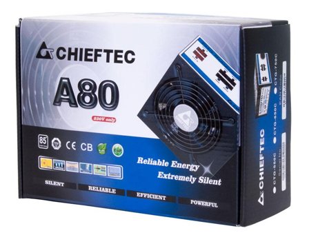 Chieftec A-80 Series CTG-550C - strømforsyning - 550 watt
