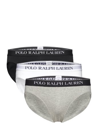 Polo Ralph Lauren Low-Rise-Brief 3-Pack - Grey - XL