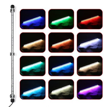 LED-lampa för akvarium, nedsänkbar, 5050smd ljuslist