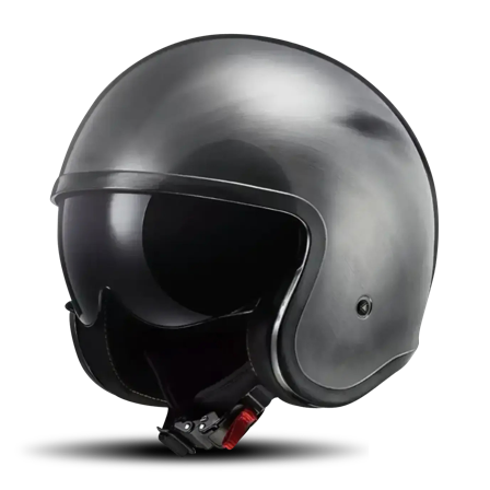 LS2 OF599 Spitfire II Öppen Hjälm Jeans Titan M