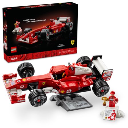 Icons Ferrari F2004 & Michael Schumacher 11375 - Fyndvara - LEGO Icons Ferrari F2004 & Michael Schumacher 11375