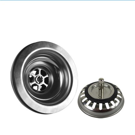 304 Rostfritt Stål Kökskran Korg, Kökshandfat Avloppssil