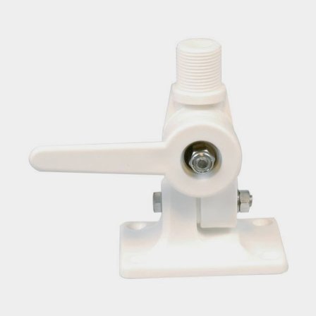 Antennhållare 4-vägs, vit plast