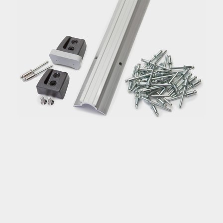 Seldén Spinnaker pole track, RCB 30 mm, 2400 mm, for radius R38 mastsFor Seldén mast sections E170 D146, D160 R213, R235, C193-C264, (515-567-02)