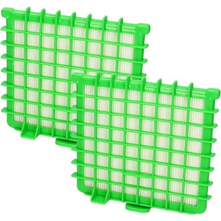 Sett med 2 HEPA H13-filtre for Rowenta Silence Force og X-Trem Power støvsugere. Alternativ til ZR-støvsugerbørsten og tilbehør.