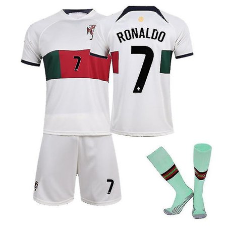 Ronaldo Portugal hjemmetrøje, udetrøje Ronaldo 7 W