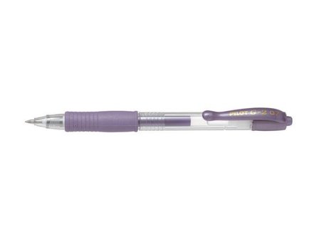 Pilot Gelpenna G-2 Metallic 0,7 violett - Lyreco - Kontorsmaterial > Pennor > Gelpennor