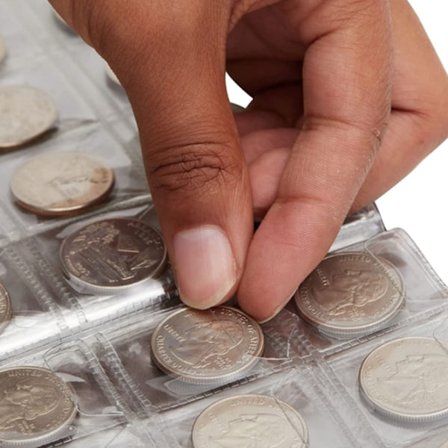 Postimerkkikokoelmakirja, 240 taskua keräilijöille