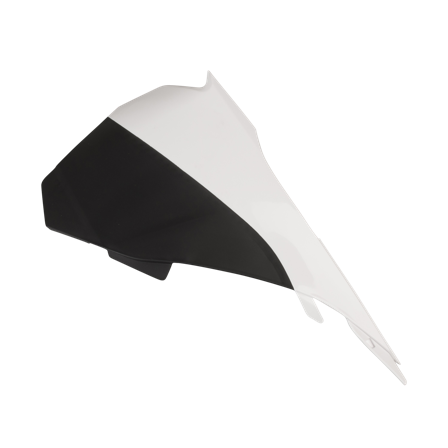 Copertura Airbox Sinistra Rtech Nero-Bianco - KTM 85 SX 2013-2022