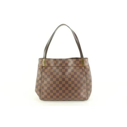 Louis Vuitton Vintage Pre-owned Canvas louis-vuitton-Tass , Bruin , unisex , Maat: ONE Size Vintage Tassen