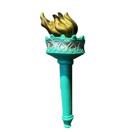 Frihedsgudindens krone-hårbøjle, Frihedsgudindens fakkelrekvisitter, Halloween-kostumetilbehør til kvinder, cosplay-fest (LGL)