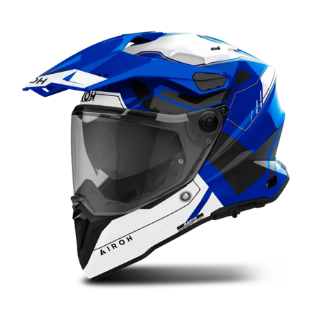 Airoh Commander 2 Reveal Integralhjälm Blå glans L