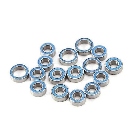 16 stk. gummiforseglede kuglelejer sæt til Tamiya TT02 TT-02 TT02D TT-02D 1/10 RC bil opgraderingsdele A Edition 0709