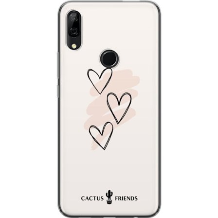 Kompatibel Mobilcover til Huawei Huawei P Smart Z Cactus and Friends - Soft Romance Sketch
