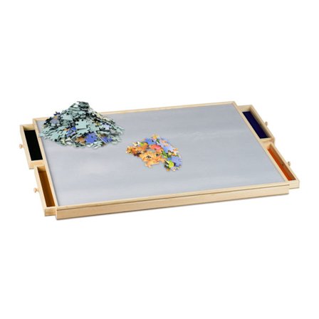 Puslespil med 4 skuffer