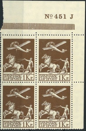 Danmark - AFA 182 - Postfrisk 4-blok