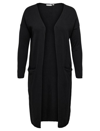 Carnew Esly Life Ls Open Long Card Noos Black ONLY Carmakoma