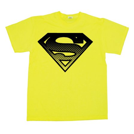 Superman Halftone Shield T-Paita S