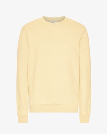 Classic Organic Crew - Soft Yellow