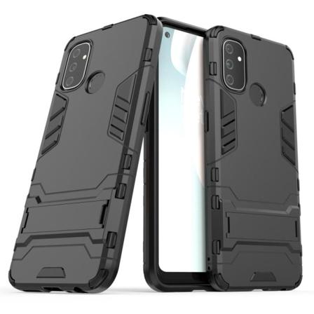 OnePlus Nord N100 Stødsikkert dæksel med Tynd Armor Black