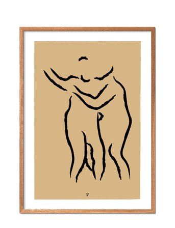 Poster & Frame Salsa Talk - Multi/patterned - 50X70CM