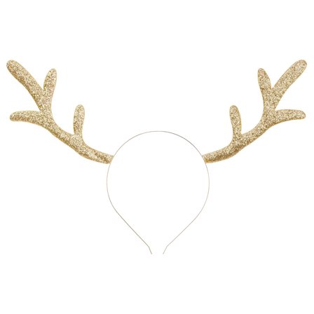 Hårbøjle med Glitrende Rensdyrgevir Børn