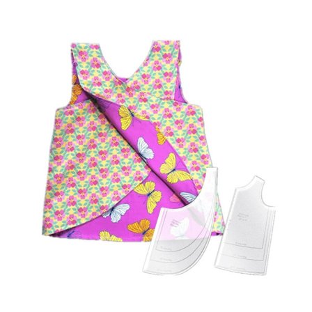 Sømmal for babyvest Sømmønstre for vester S