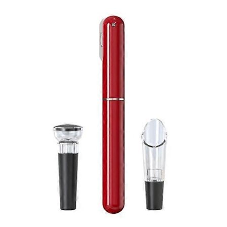 Luftpumpe Vinåpner Korkfjerner Sett Bærbar Flaskeåpner for Reise