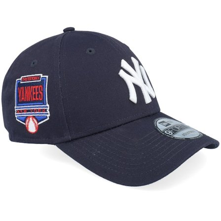 New Era - MLB Blau Adjustable Cap - New York Yankees Side Patch 9FORTY Navy Adjustable @ Hatstore