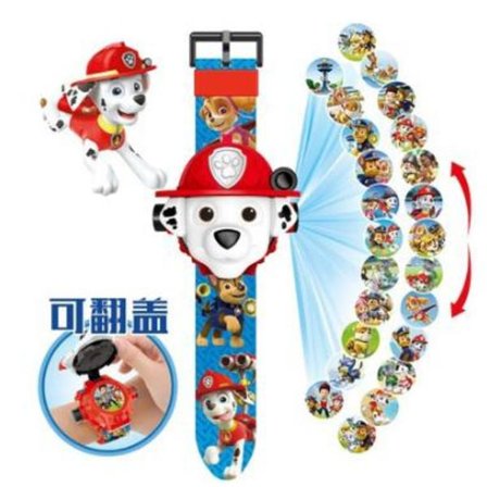 Paw Patrol watch with projector function 24 slide show Christmas present