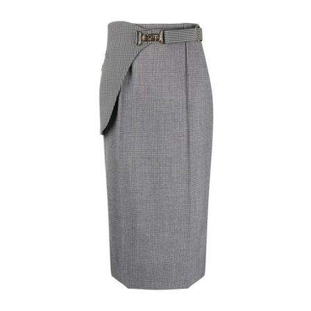 Fendi Midi Skirts Grå, Dame