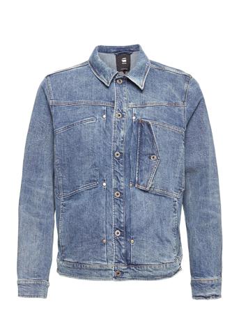 Scutar Slim Jkt Jeansjacka Denimjacka Blå G-Star RAW