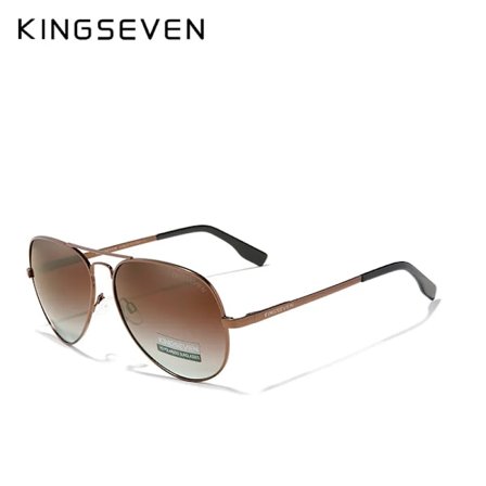 KINGSEVEN Herr Aluminium Solglasögon 2022 Nya Polariserade UV400 Spegel Herr Solglasögon Dam För Herrar Oculos de sol 7735