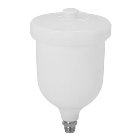 Spraypistolkopp erstatningsbeholder 600 ml - Kompatibel med Devilbiss Gti / Tekna Pro Pri Flg - Ny høy kvalitet-rask levering_Newway