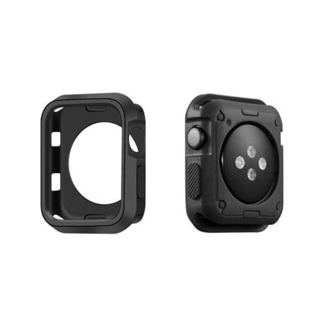 Skyddande Tpu Skal - Iwatch Serie 1/2/3 Svart 38mm