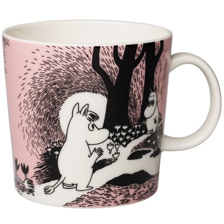 Moomin arabia Kjærlighet 30 kopp 40 cl' - 'Rosa