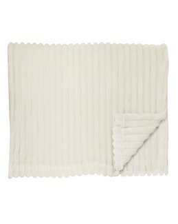 Fleecepläd Baloo 130x170 cm Vit - Redlunds