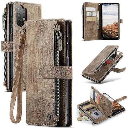 For Samsung Galaxy A13 4G/A13 5G/A04S/A04/M13 5G CaseMe C30 Multifunctional Leather Phone Case
