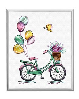 Stickpackung Bild Fahrradtour