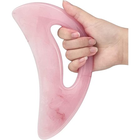 Gua Sha Massasjeapparat, Stor Gua Sha Massasjeapparat, Anti-Cellulitt Gua Sha Pad for hele kroppen, Egnet for massasje av ben, rygg, ansikt og nakke, 