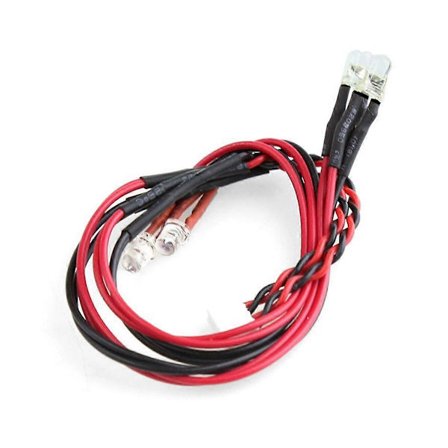 RC Bil LED Ljus Strålkastare och Mini-Z MA020 MR03 FWD RWD 1/28 RC Bil Uppgraderingsdelar