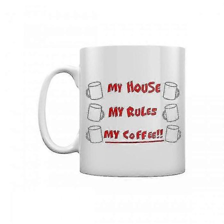 Grindstore My House My Rules My Coffee -muki