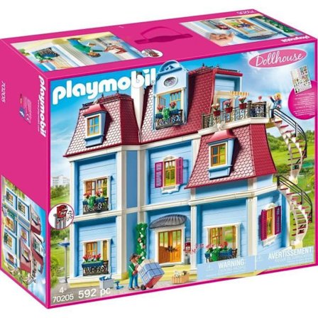 PLAYMOBIL 70205 Suuri Perinteinen Talo, Nukkekoti La Maison Traditionnelle, 592 osaa, Alkaen 4 vuotta
