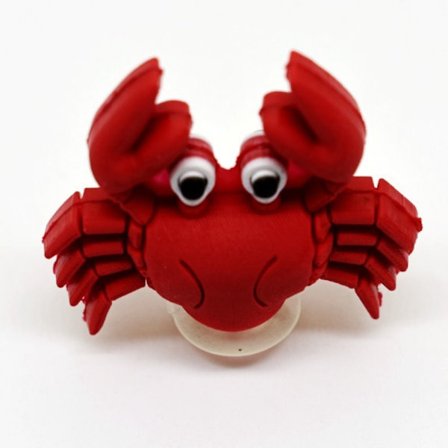 5 STK Sko Spenne Clip Sko Pynt Clips KRABBE KRABBE