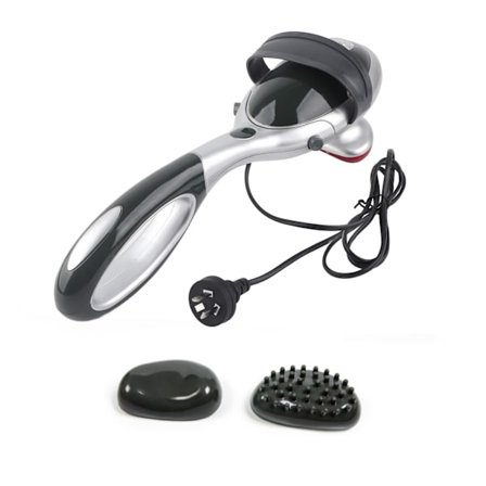 Handhållen Elektrisk Kroppsmassager Infraröd Värme Smärtlindring Massageverktyg