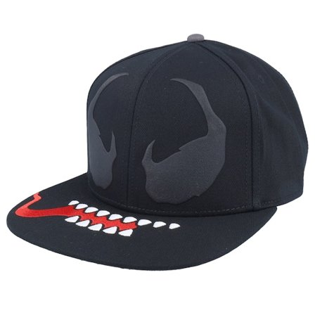Difuzed - Černá snapback Kšiltovka - Marvel Venom Black Ii Snapback @ Hatstore