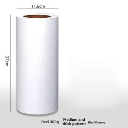 Kylmäpuristettu Artist Master akvarellipaperirulla, leikattavissa 4K-kokoon, suuri ja paksuuntava puuvillamassa 37cmx10m akvarellipaperi, A