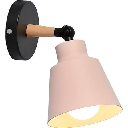 Vägglampa för inomhusbruk - Sovrum, Sängbord, Vardagsrum - Dekorativ vägglampa, E27