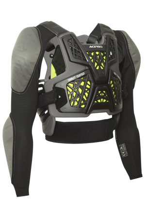 Giacca Protettiva Acerbis Specktrum Livello 2 Nero/Giallo L/XL